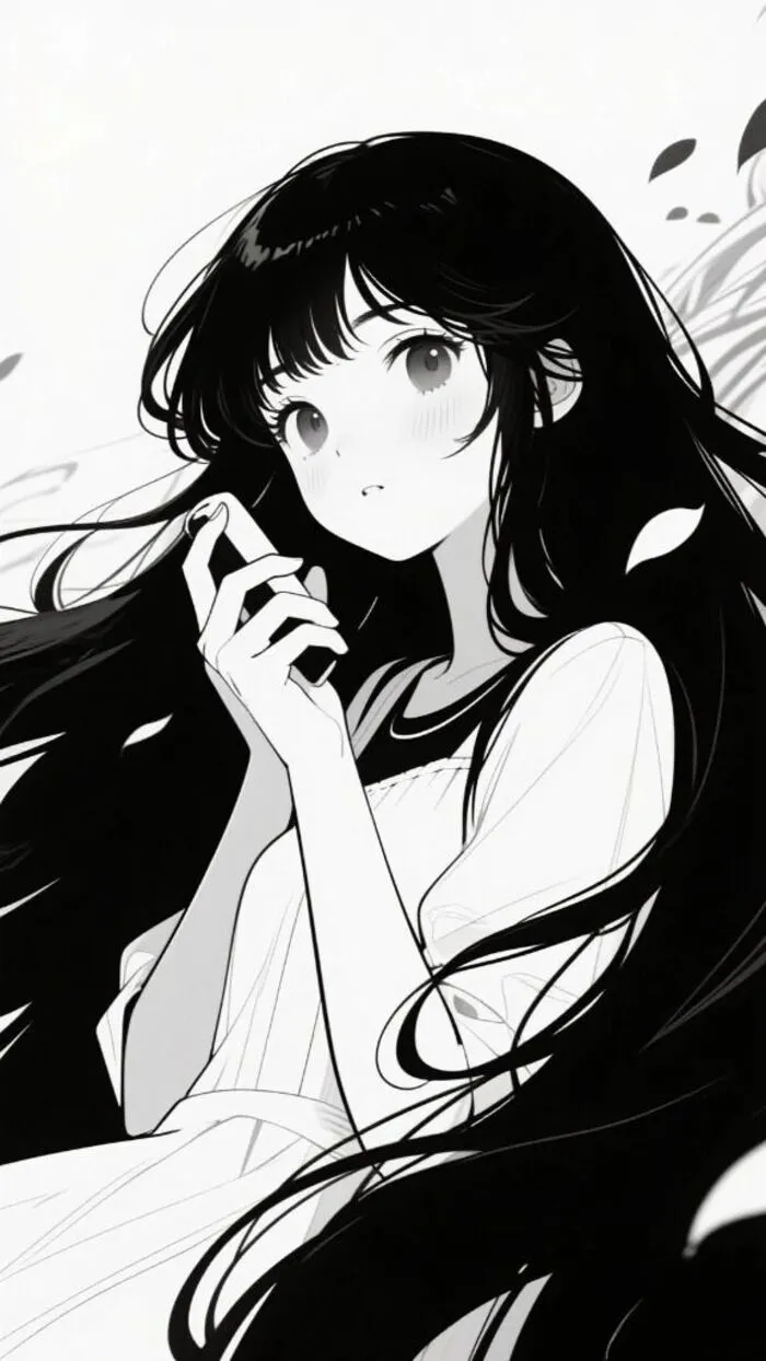 ảnh anime đen trắng hot ngầu ảnh anime đen trắng hot ngầu