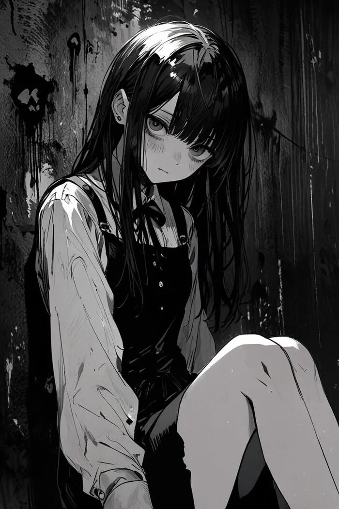 ảnh anime đen trắng ngầu hd ảnh anime đen trắng ngầu hd