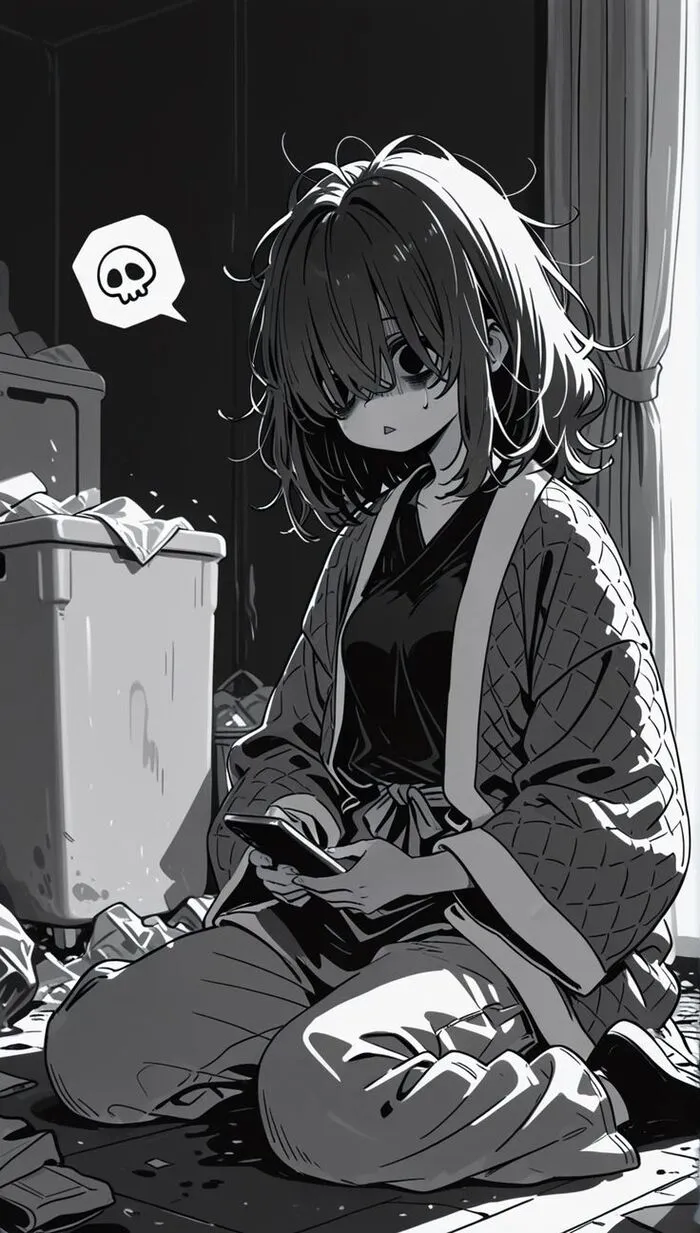 ảnh anime đen trắng nữ chất ảnh anime đen trắng nữ chất