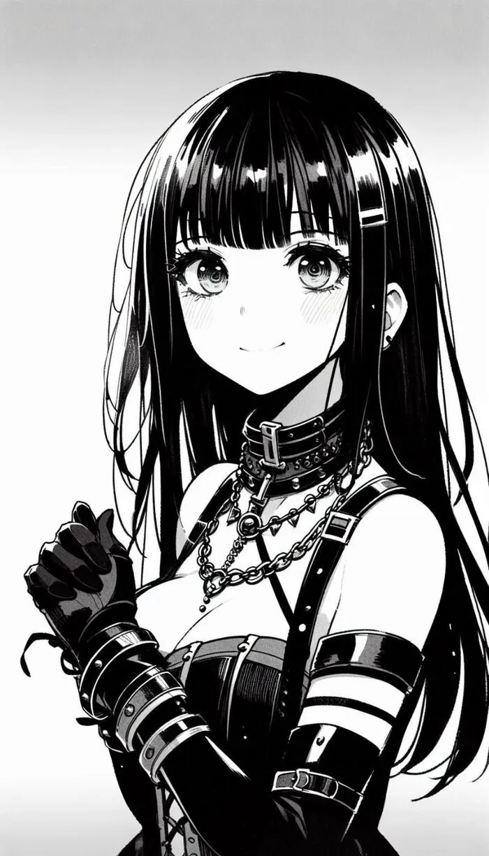ảnh anime đen trắng nữ cực chất ảnh anime đen trắng nữ cực chất
