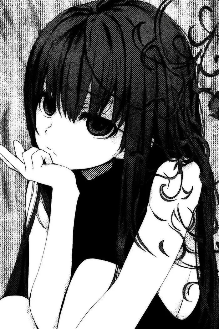 ảnh anime đen trắng nữ ảnh anime đen trắng nữ