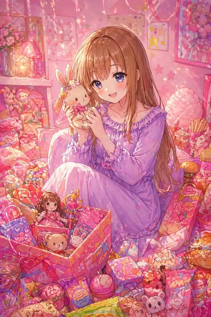 ảnh anime đẹp con gái