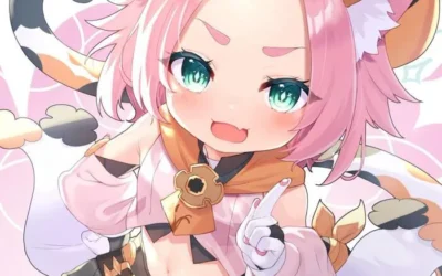 ảnh anime genshin impact art