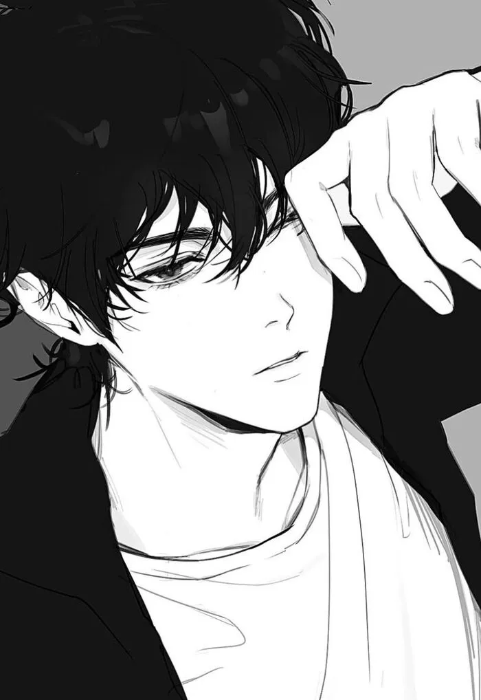 ảnh anime nam trắng đen cực chất ảnh anime nam trắng đen cực chất