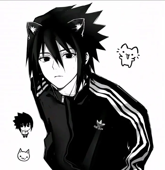 ảnh anime nam trắng đen full hd ảnh anime nam trắng đen full hd