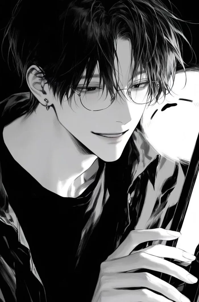 ảnh anime nam trắng đen ngầu cực đẹp ảnh anime nam trắng đen ngầu cực đẹp