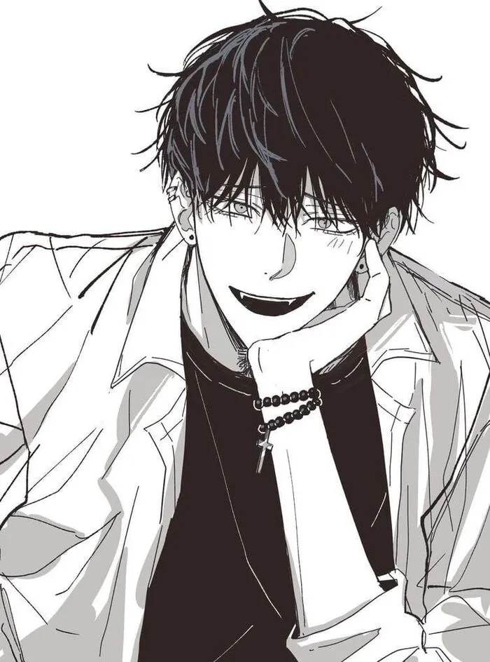 ảnh anime nam trắng đen ngầu đơn giản ảnh anime nam trắng đen ngầu đơn giản