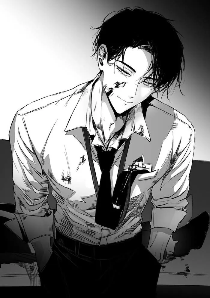 ảnh anime nam trắng đen ngầu siêu đẹp ảnh anime nam trắng đen ngầu siêu đẹp