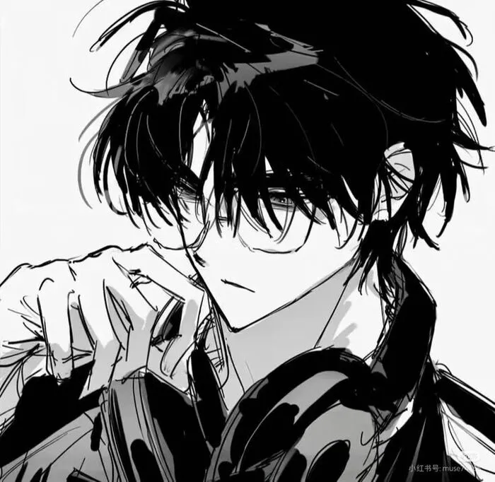 ảnh anime nam trắng đen siêu chất ảnh anime nam trắng đen siêu chất