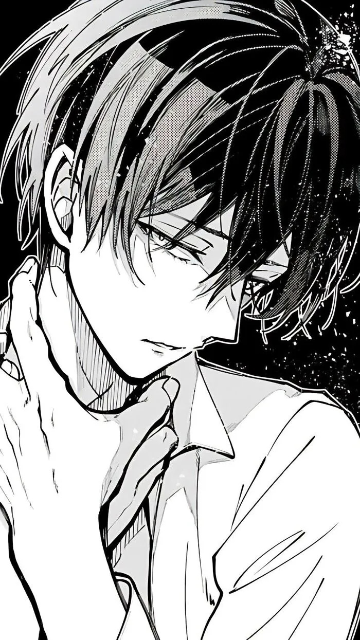 ảnh anime nam trắng đen siêu ngầu ảnh anime nam trắng đen siêu ngầu