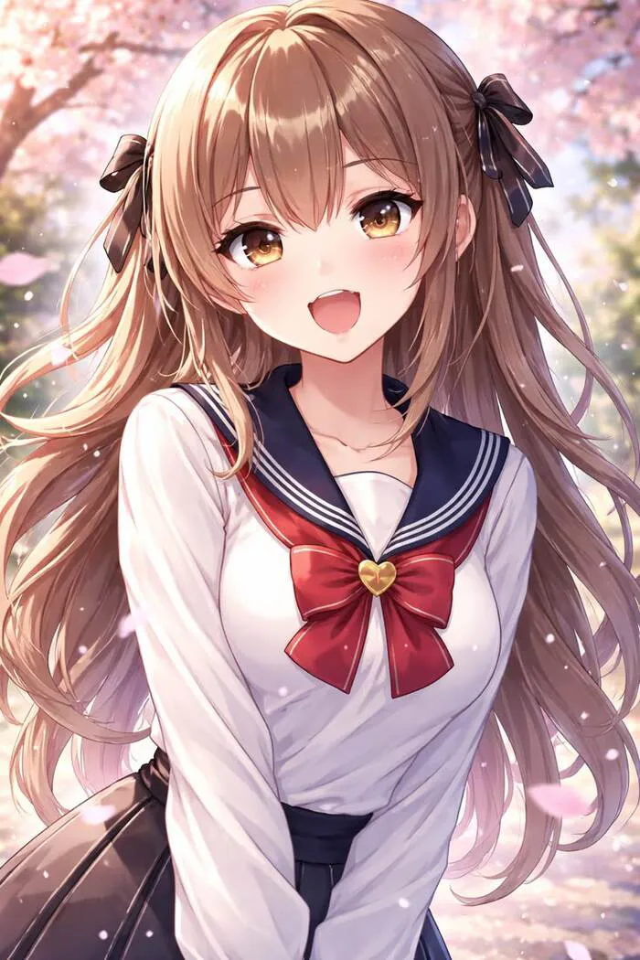 ảnh anime nữ học sinh cực hot