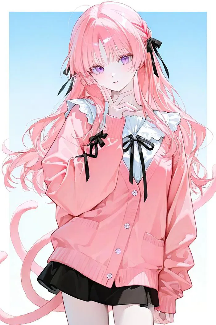 ảnh anime nữ học sinh siêu hot