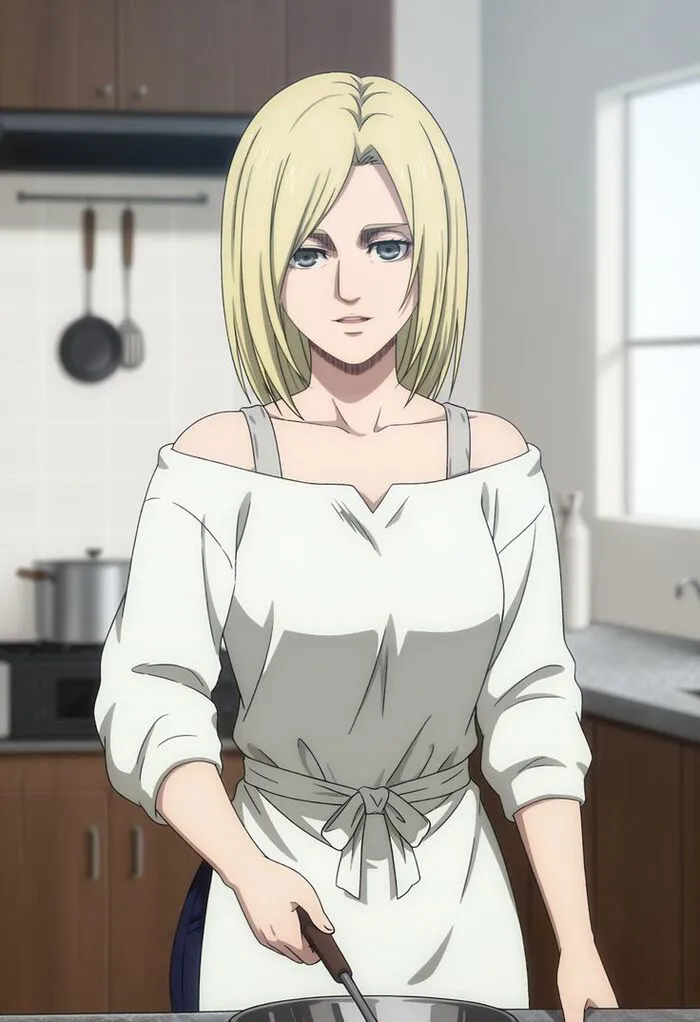 ảnh Annie Leonhart đẹp ít biểu cảm
