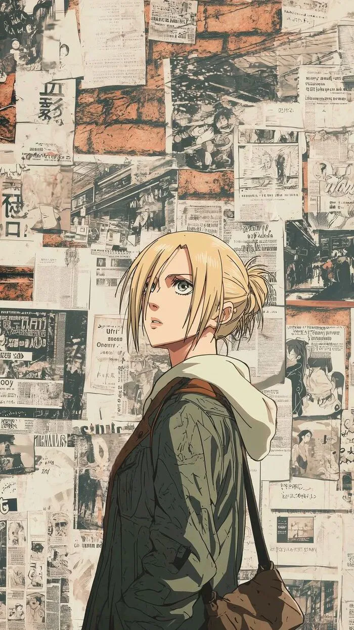 ảnh Annie Leonhart đẹp lạnh lùng