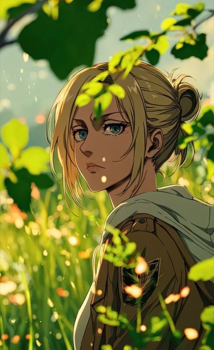 ảnh Annie Leonhart đẹp sắc lạnh