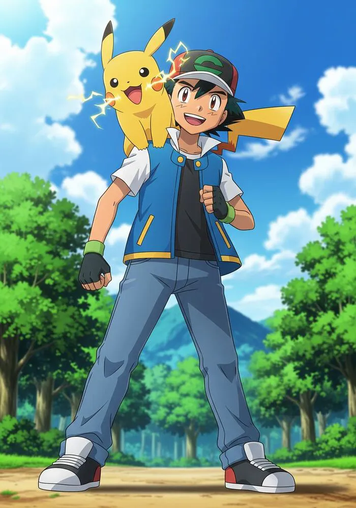 ảnh Ash Ketchum đẹp ảnh Ash Ketchum đẹp