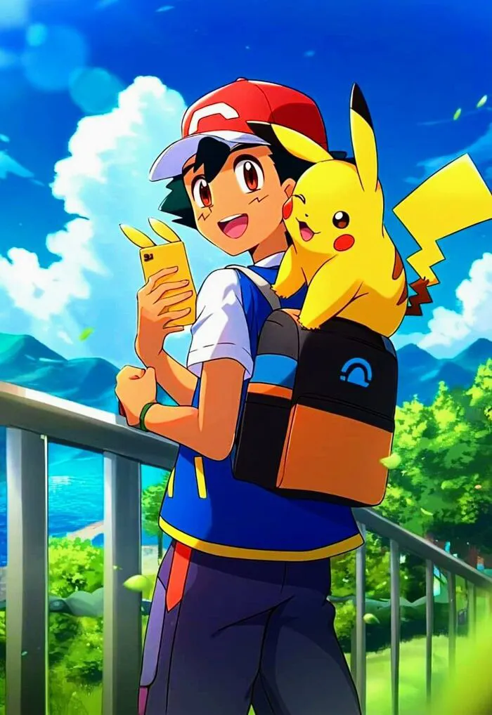 ảnh Ash Ketchum pikachu ảnh Ash Ketchum pikachu