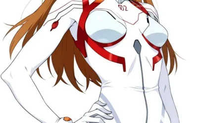 ảnh Asuka Langley Soryu đẹp ánh mắt sắc