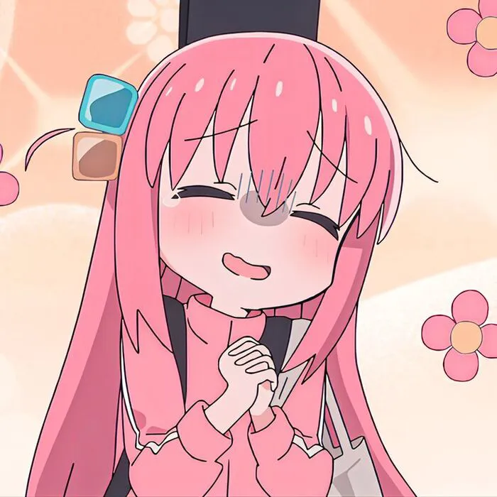 ảnh Bocchi Hitori tóc hồng