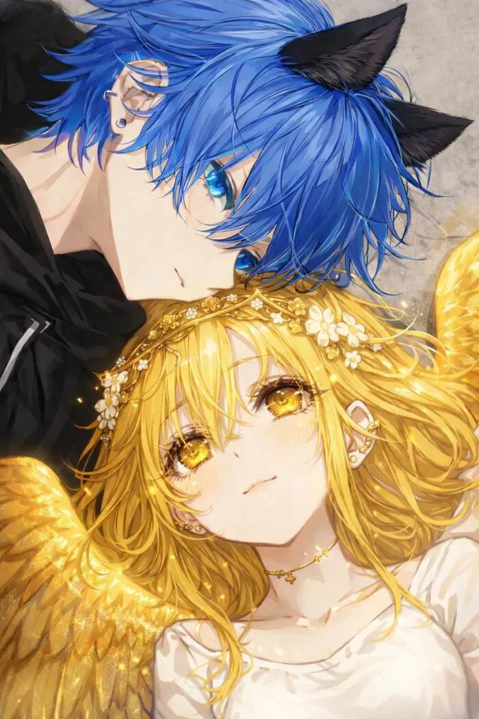 ảnh cặp đôi anime lãng mạn cute