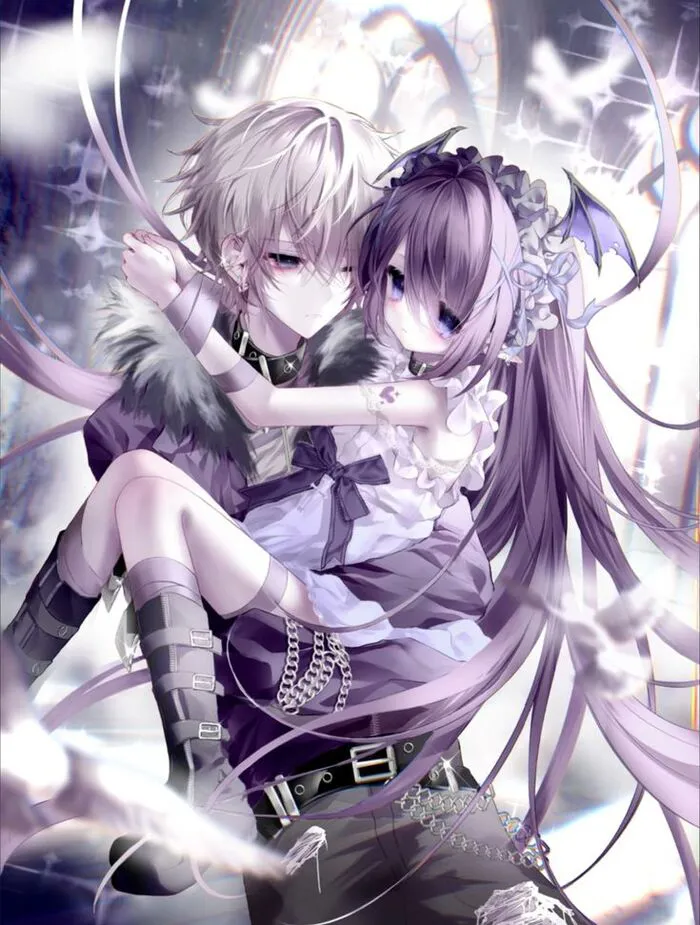 ảnh cặp đôi anime lãng mạn ngầu