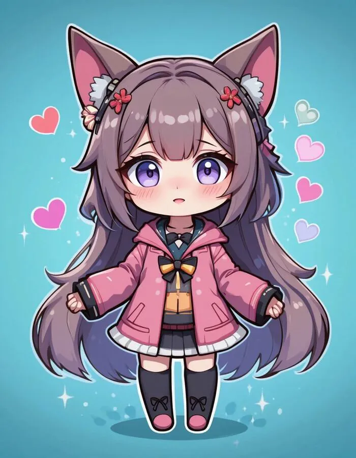 ảnh chibi anime nữ cute