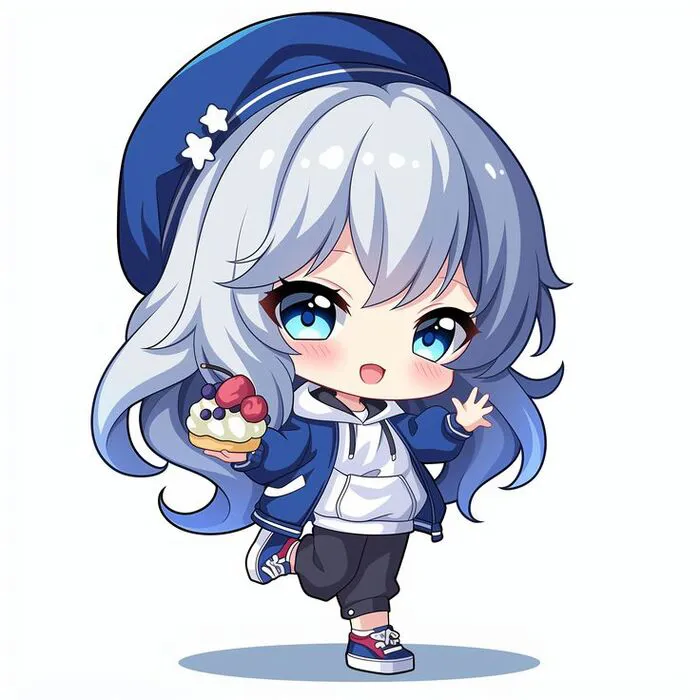 ảnh chibi anime nữ xinh đáng yêu