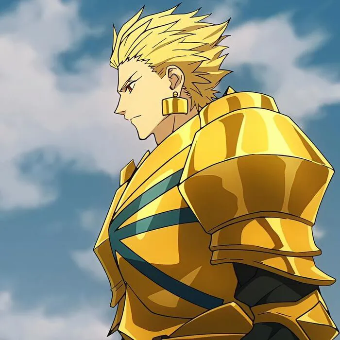 ảnh Gilgamesh đẹp phong cách vàng kim ảnh Gilgamesh đẹp phong cách vàng kim