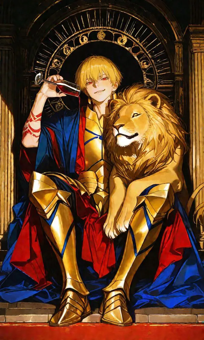 ảnh Gilgamesh đẹp quyền lực ảnh Gilgamesh đẹp quyền lực