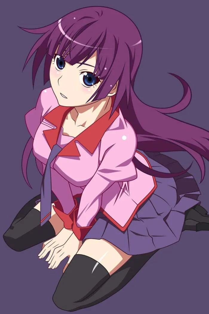 ảnh Hitagi Senjougahara đẹp ánh sáng nhẹ