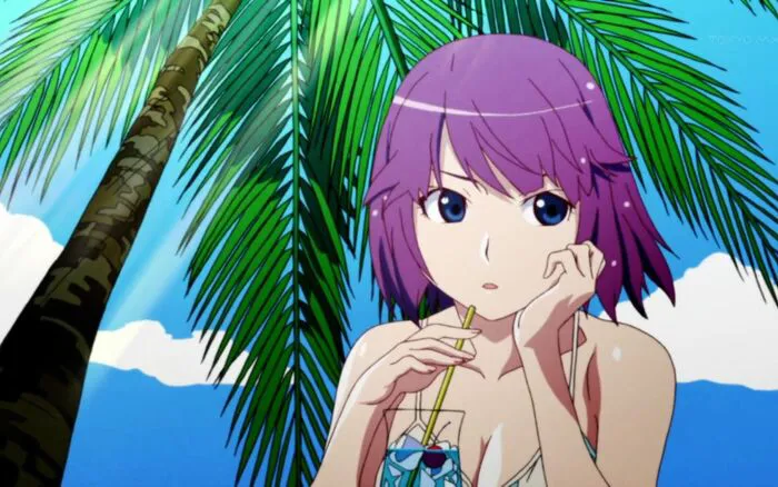 ảnh Hitagi Senjougahara đẹp thông minh