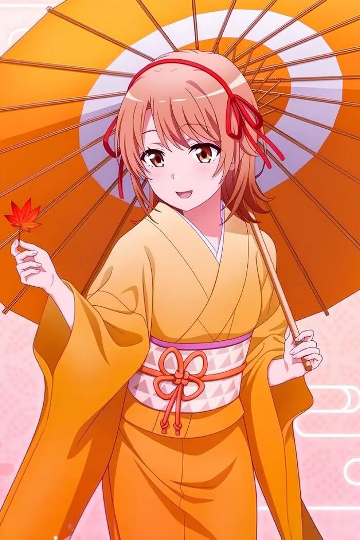 ảnh Iroha Isshiki đẹp ánh mắt lém lỉnh