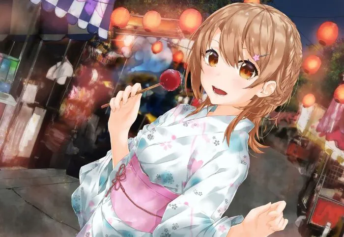ảnh Iroha Isshiki đẹp tươi sáng