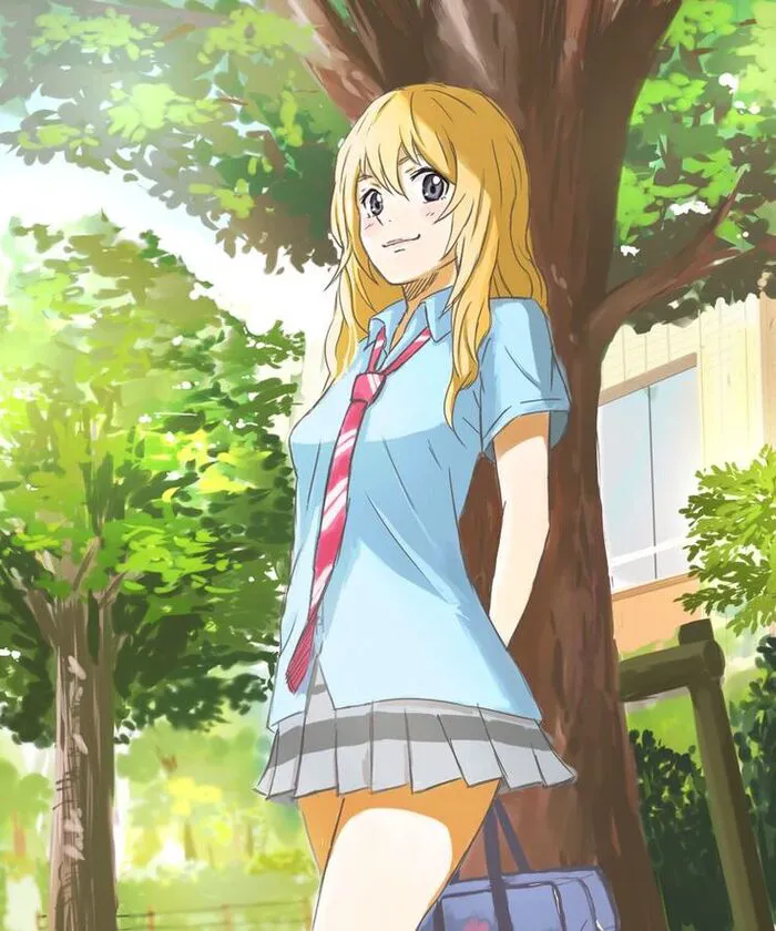 ảnh Kaori Miyazono đẹp tinh khôi