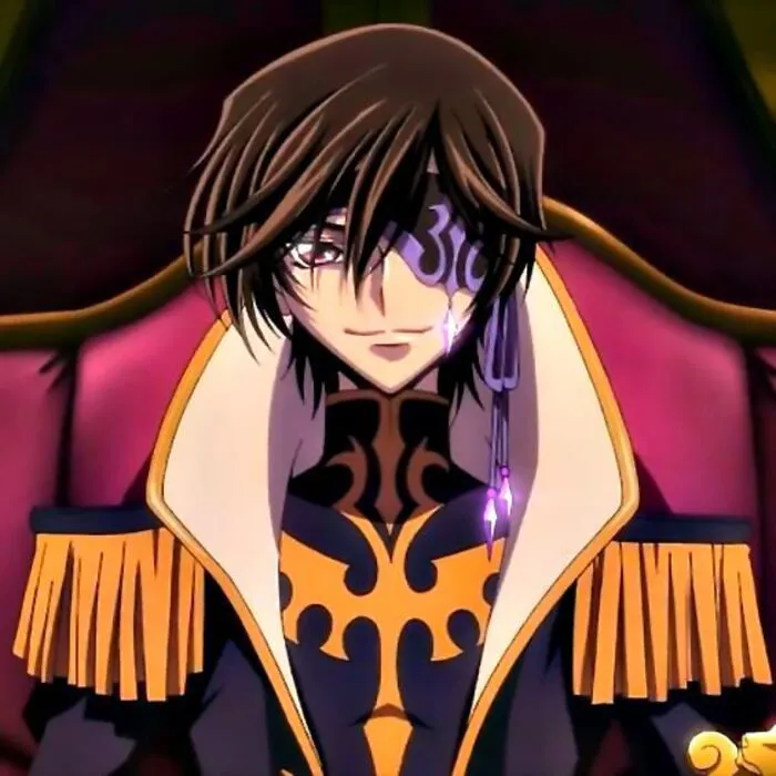 ảnh Lelouch Lamperouge đẹp ánh mắt sắc lạnh