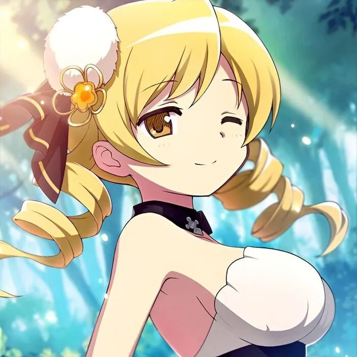 ảnh Mami Tomoe đẹp điềm tĩnh