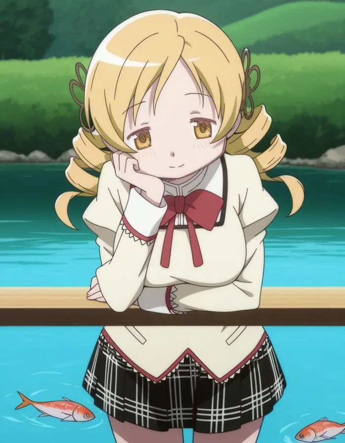 ảnh Mami Tomoe đẹp trưởng thành