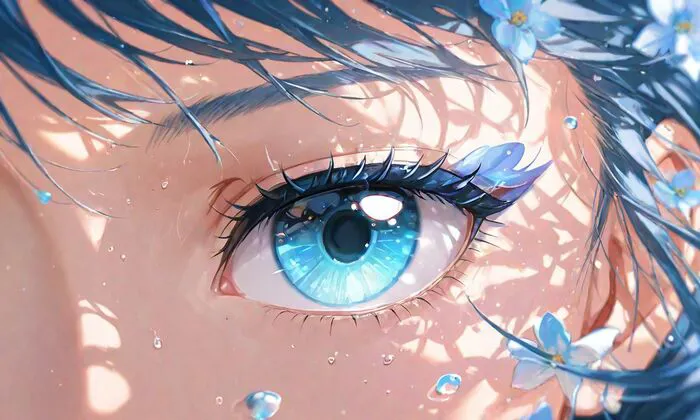 ảnh mắt anime ảo diệu