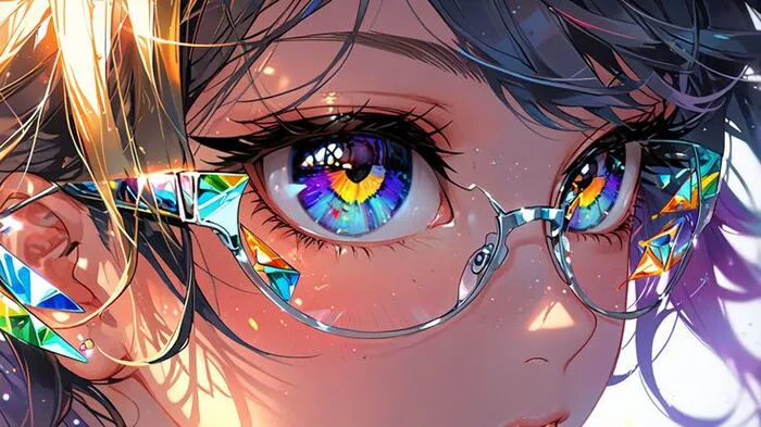 ảnh mắt anime như tiên full hd