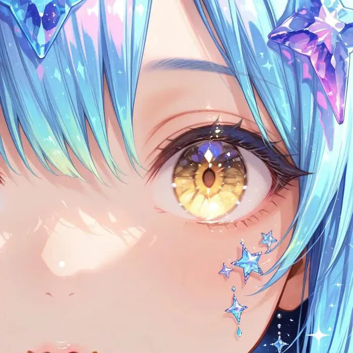 ảnh mắt anime như tiên hd