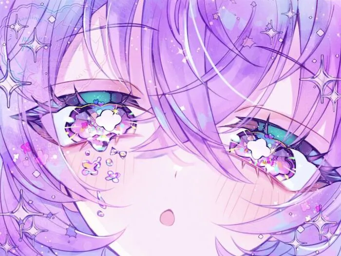ảnh mắt anime như tiên