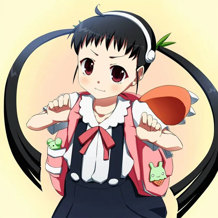 ảnh Mayoi Hachikuji đẹp dễ thương