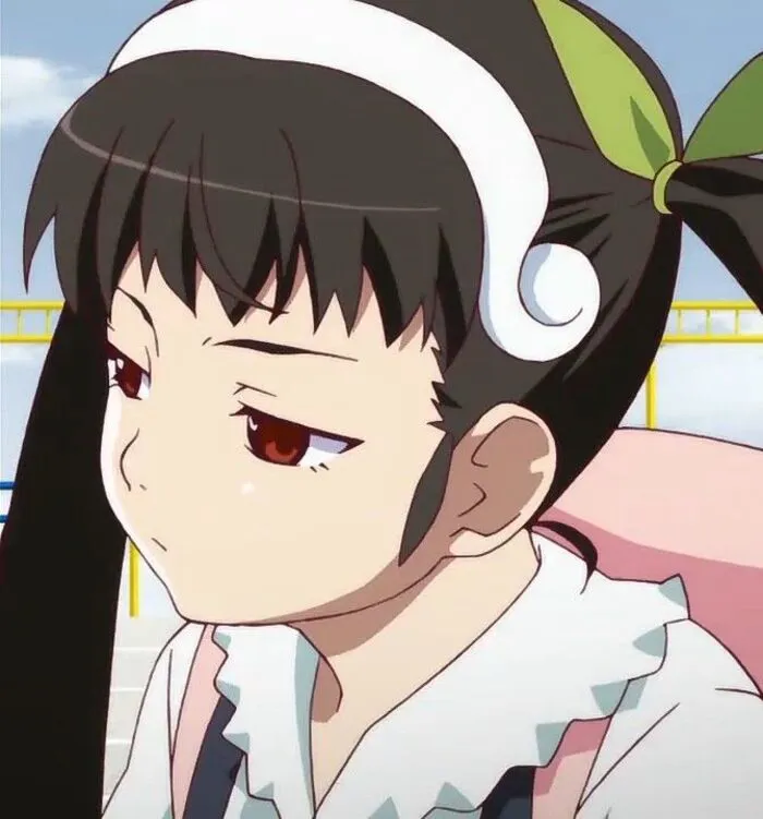 ảnh Mayoi Hachikuji đẹp phong cách anime