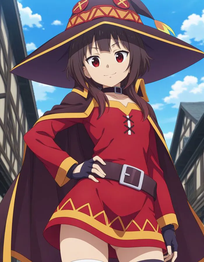ảnh Megumin đáng yêu nhất