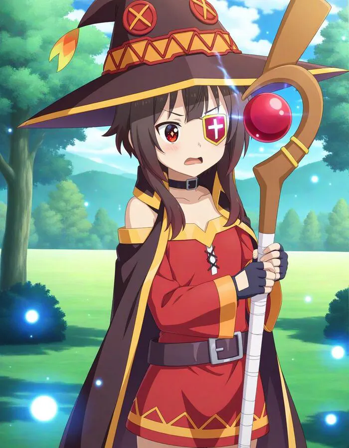 ảnh Megumin siêu đáng yêu