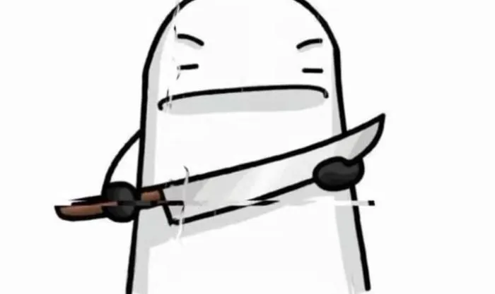 ảnh meme cầm dao bựa