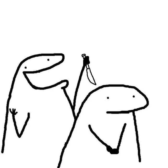 ảnh meme cầm dao siêu tức