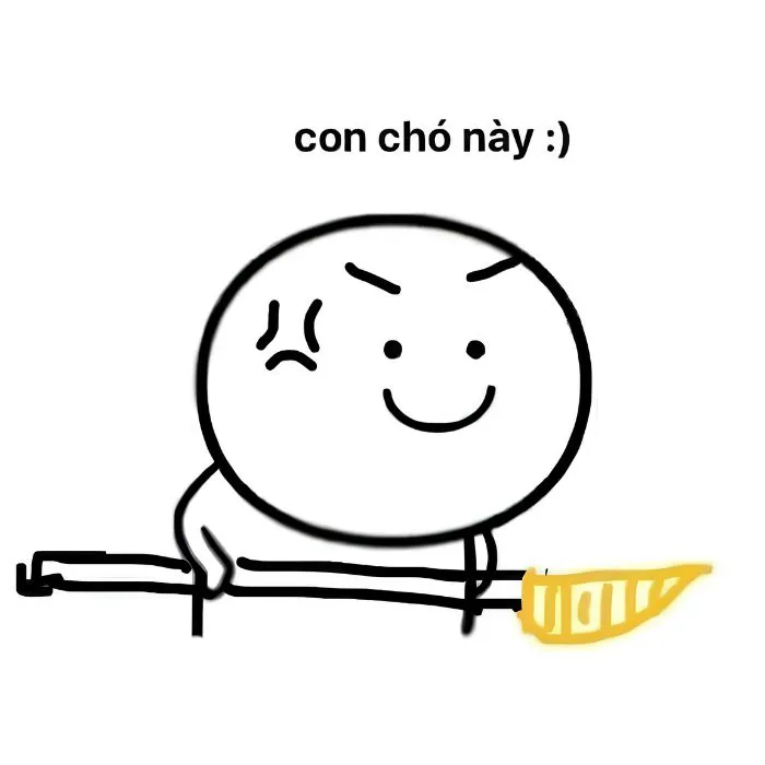 ảnh meme cầm dao tức