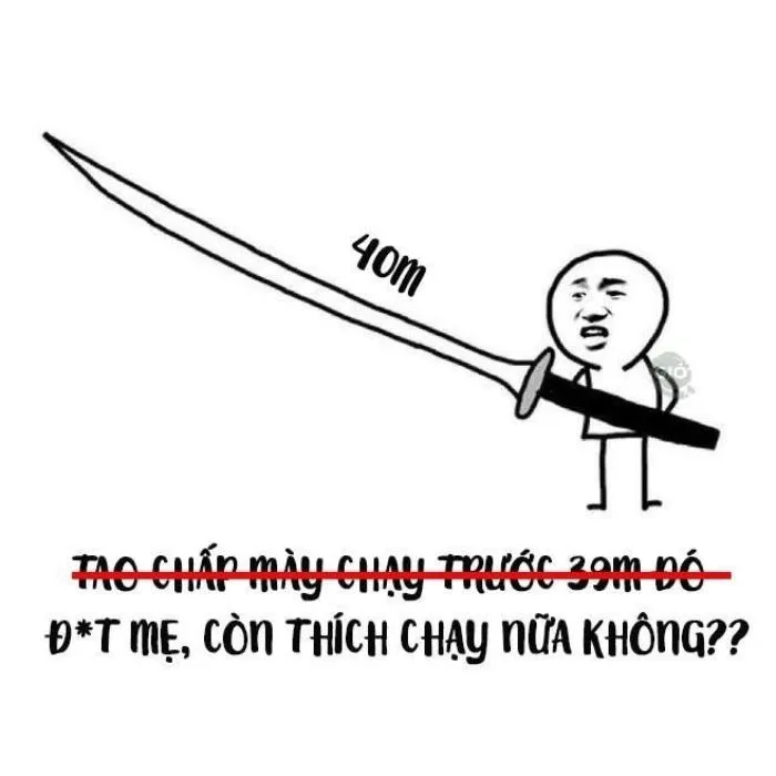 ảnh meme cầm dao vẽ hài