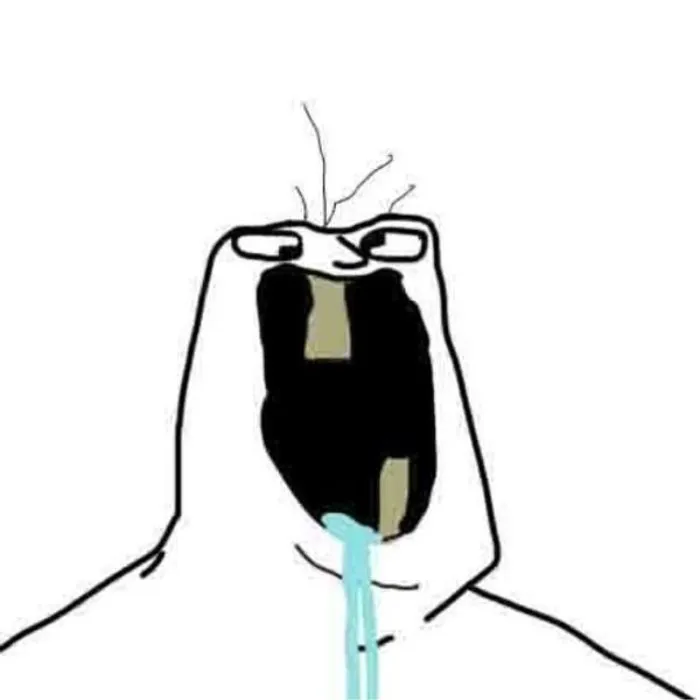 ảnh meme thiểu năng há mồm